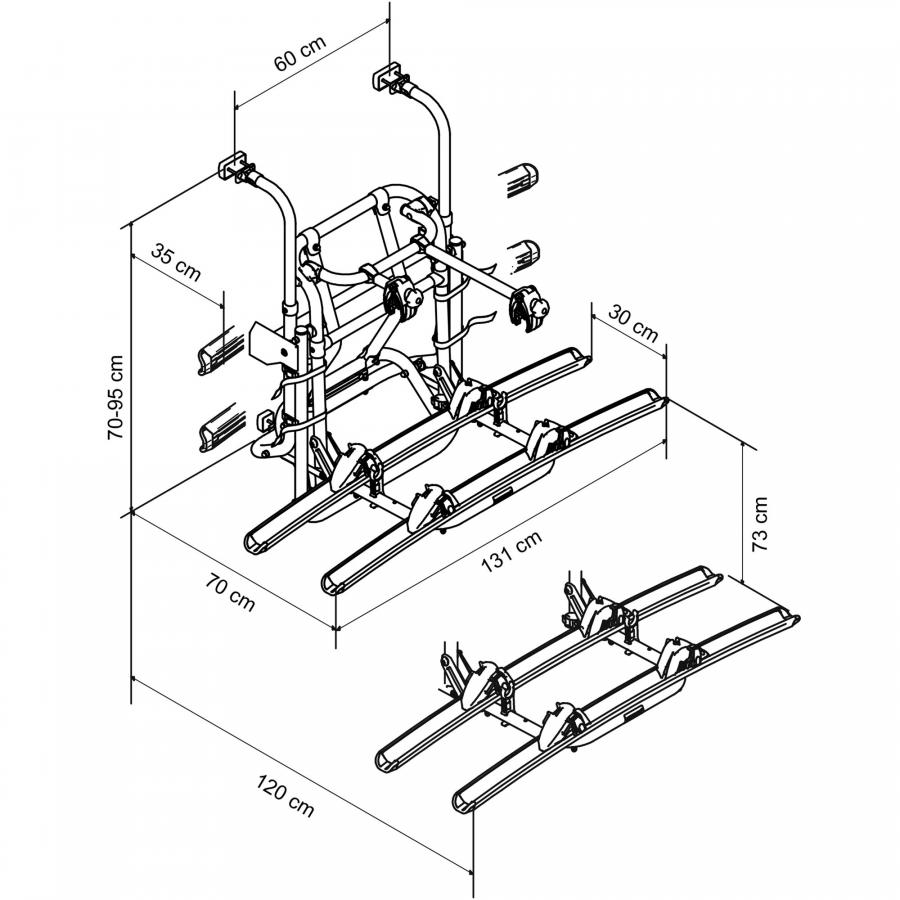 Product image 3 of the product “Fahrradträger Thule Lift manuell ”